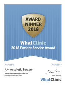 Whatclinic service award 2018